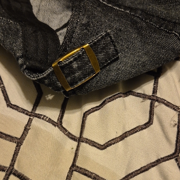 Dark Gray Denim Cap - Picture 3 of 3